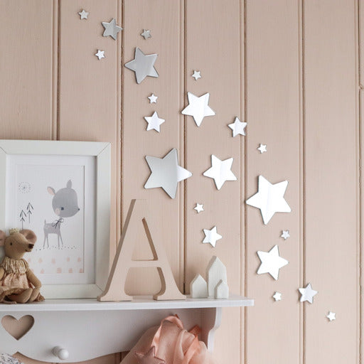 Mirrored Star Wall Decals
